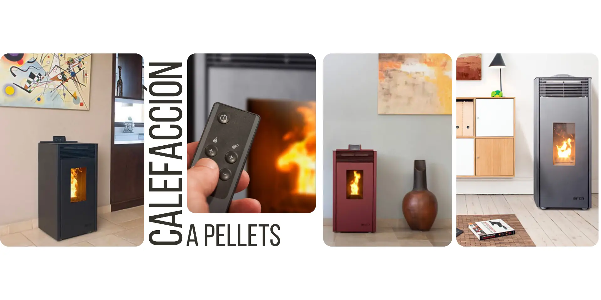 Calefacción a pellets de aserrin