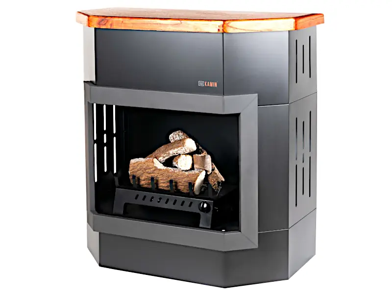 KAMIN Frontal con leño Andino de 5000 kcal/h