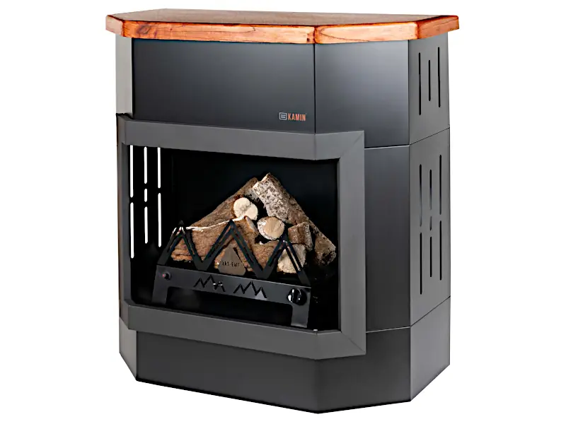 KAMIN Frontal con leño Atek de 7500 kcal/h