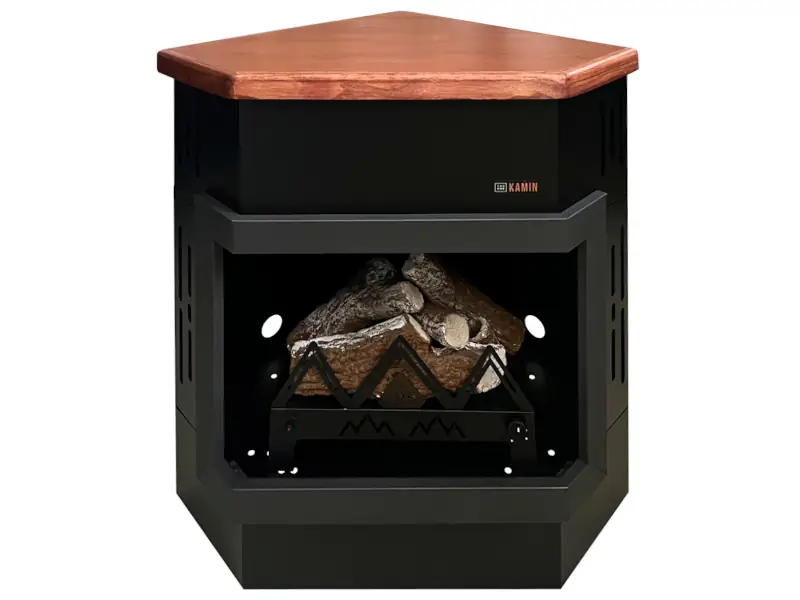 KAMIN Rinconero con fogón a gas Atek Plus de 7500
