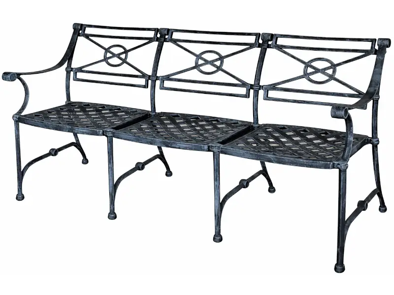 Sillón DAKAR clásico con asiento calado de 3 cuerpos