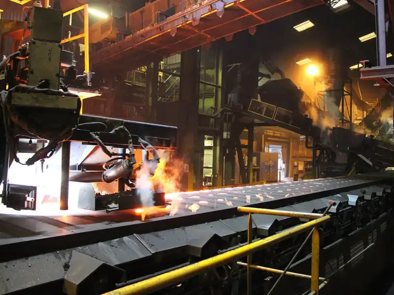 Proceso de fundición de hierro en fabricación de estufas INVICTA