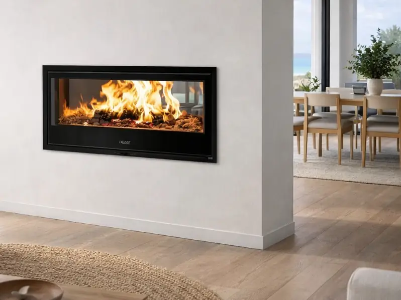 Hogar a leña de doble frente - Panadero Tigru