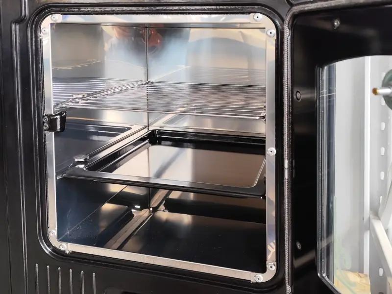 Cocina a leña de fundición enlozada Cocina a leña de fundición enlozada