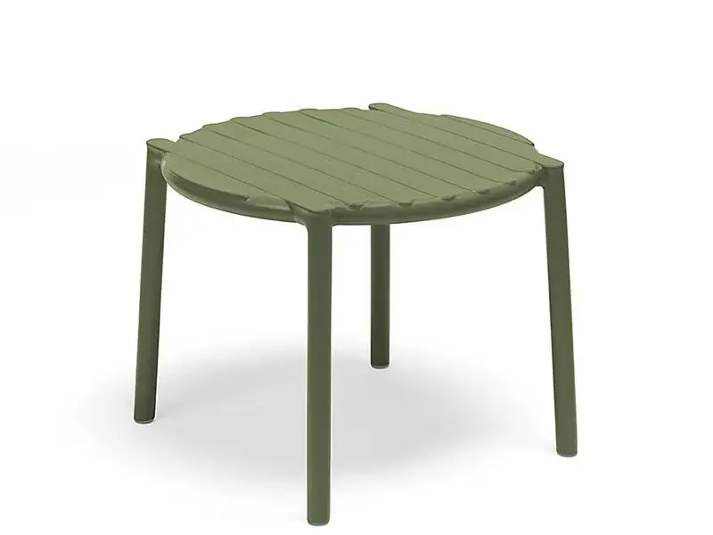 Mesa Doga apilable de Nardi color Agave