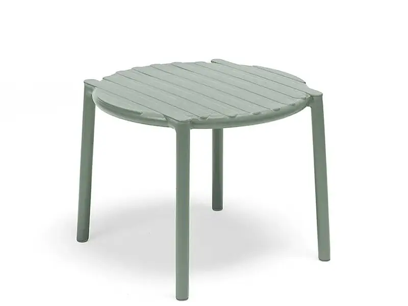 Mesa Doga apilable de Nardi color Menta