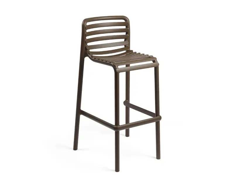 Banqueta Doga Stool de Nardi color Tabaco