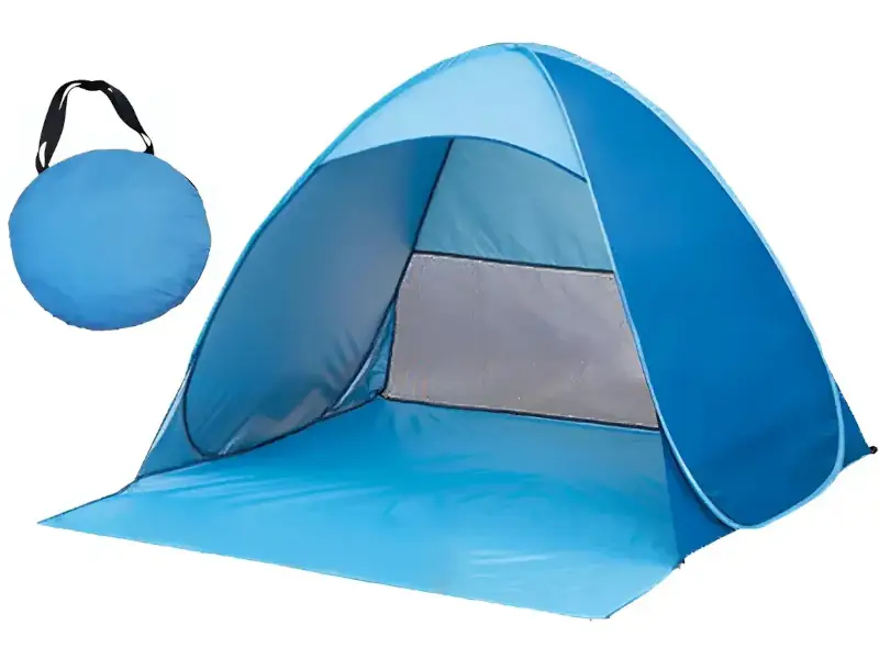 Carpita playera armado automatico de tela de poliester